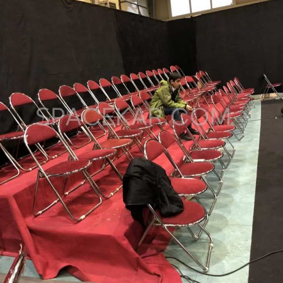 ساخت سکو یا جایگاه تماشاچیان اسپیس فریم